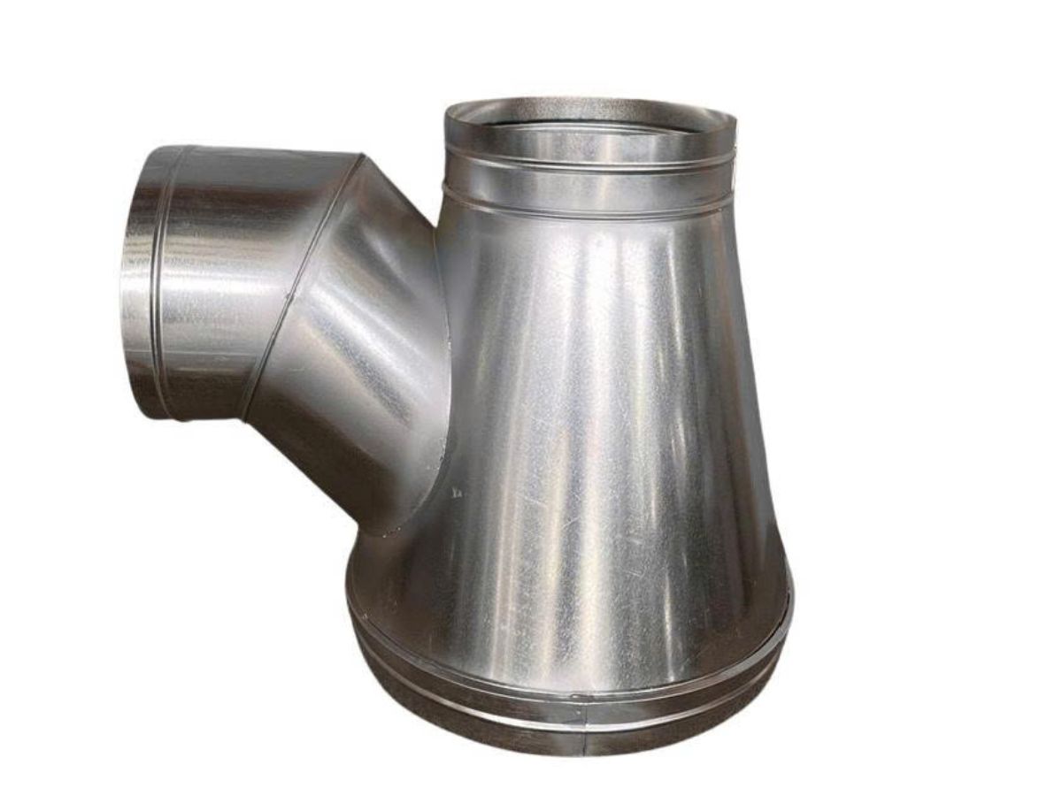 Các loại sản phẩm ống gió và phụ kiện tại nhà máy