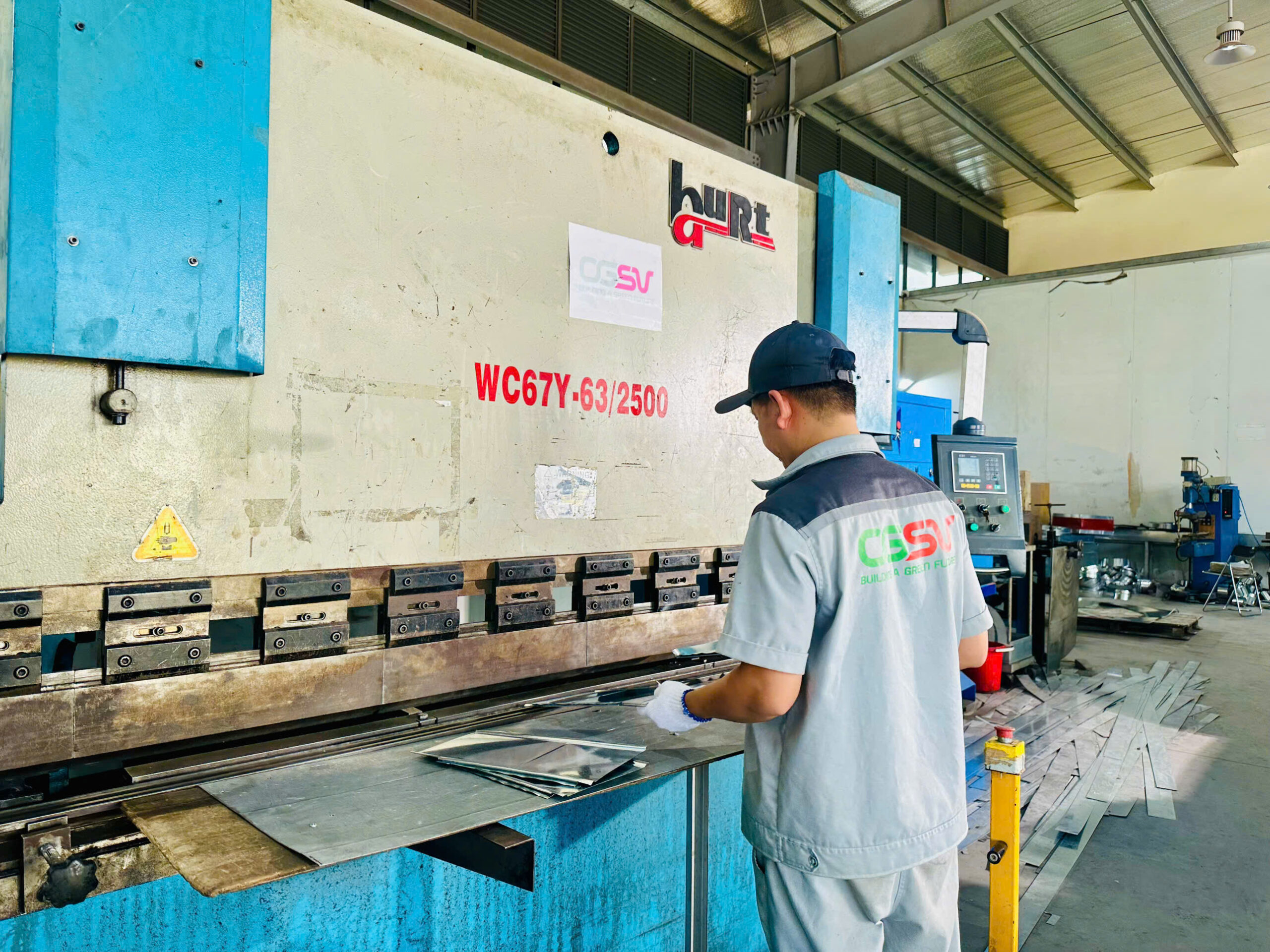 Quy trình sản xuất ống gió tại Ống Gió Sao Việt (OGSV) đạt chuẩn