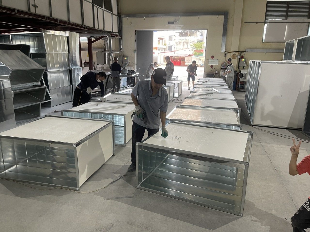 Đảm bảo tiêu chuẩn sản xuất ống gió Hải Phòng tại OGSV