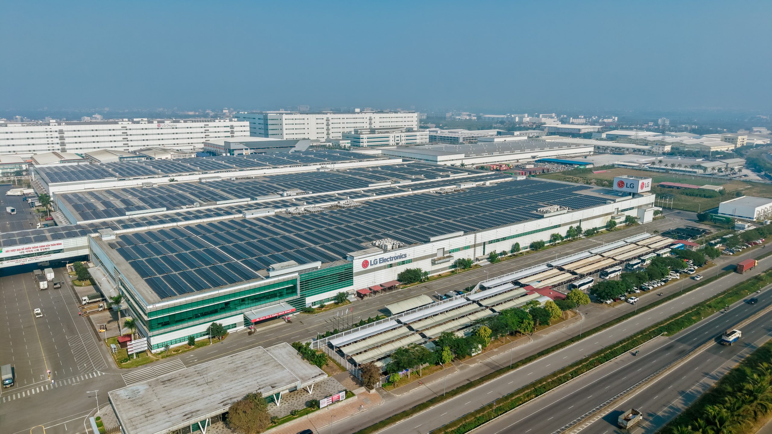 OGSV thi công hệ thống ống gió cho LG Tràng Duệ