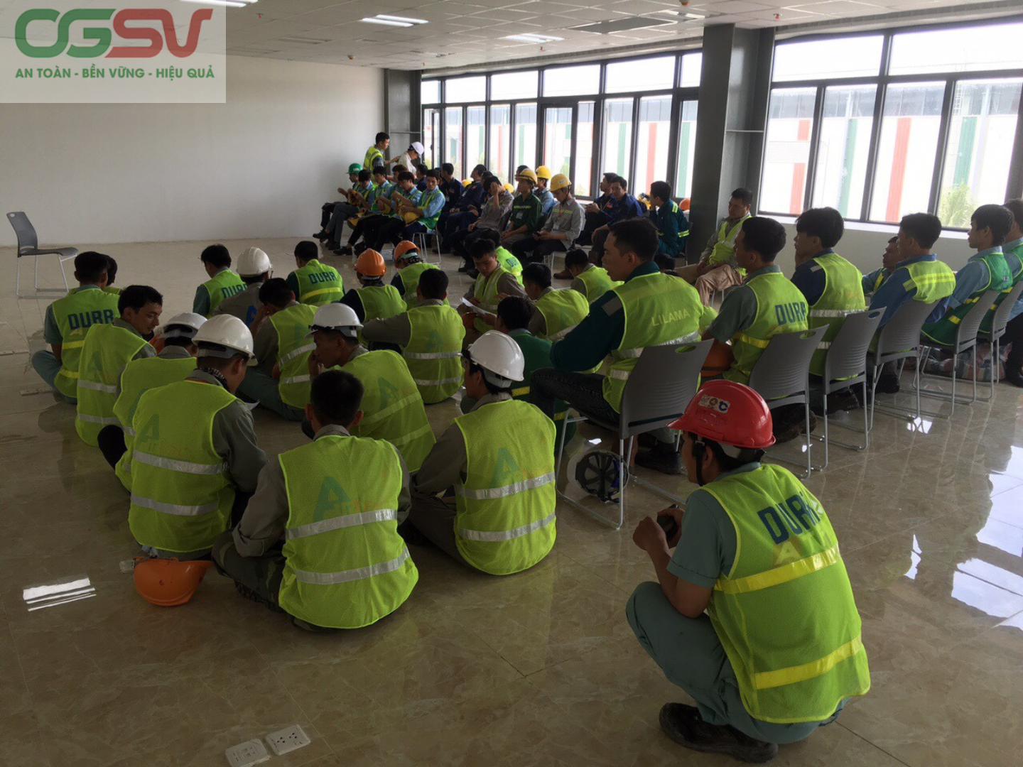 Cán bộ & công nhân viên OGSV tập trung tại dự án