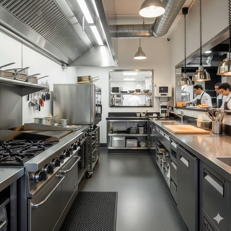 Hệ thống thông gió cho bếp công nghiệp