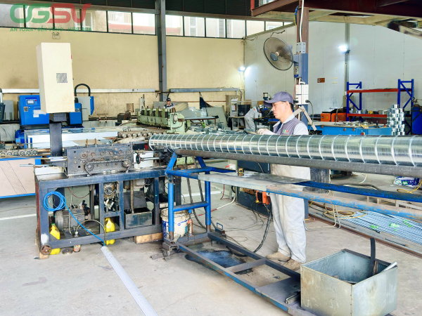 Chi tiết tuyến ống gió tròn và phụ kiện lắp đặt